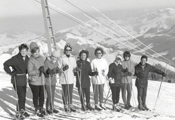 Skifahren am Kronberg